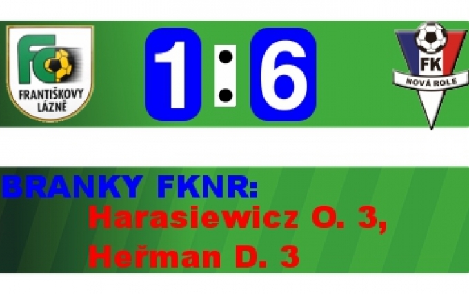 FC Františkovy Lázně - FKNR dorost 1-6